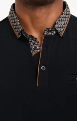 Polos & Tee-shirts<Armand Thiery Polo manches longues Sued Barca - Marine