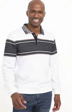 Polos & Tee-shirts<Armand Thiery Polo manches longues Young - Blanc