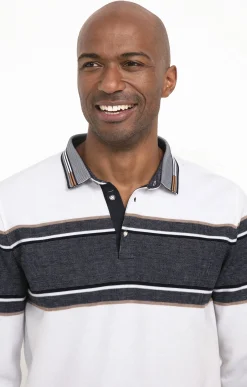 Polos & Tee-shirts<Armand Thiery Polo manches longues Young - Blanc