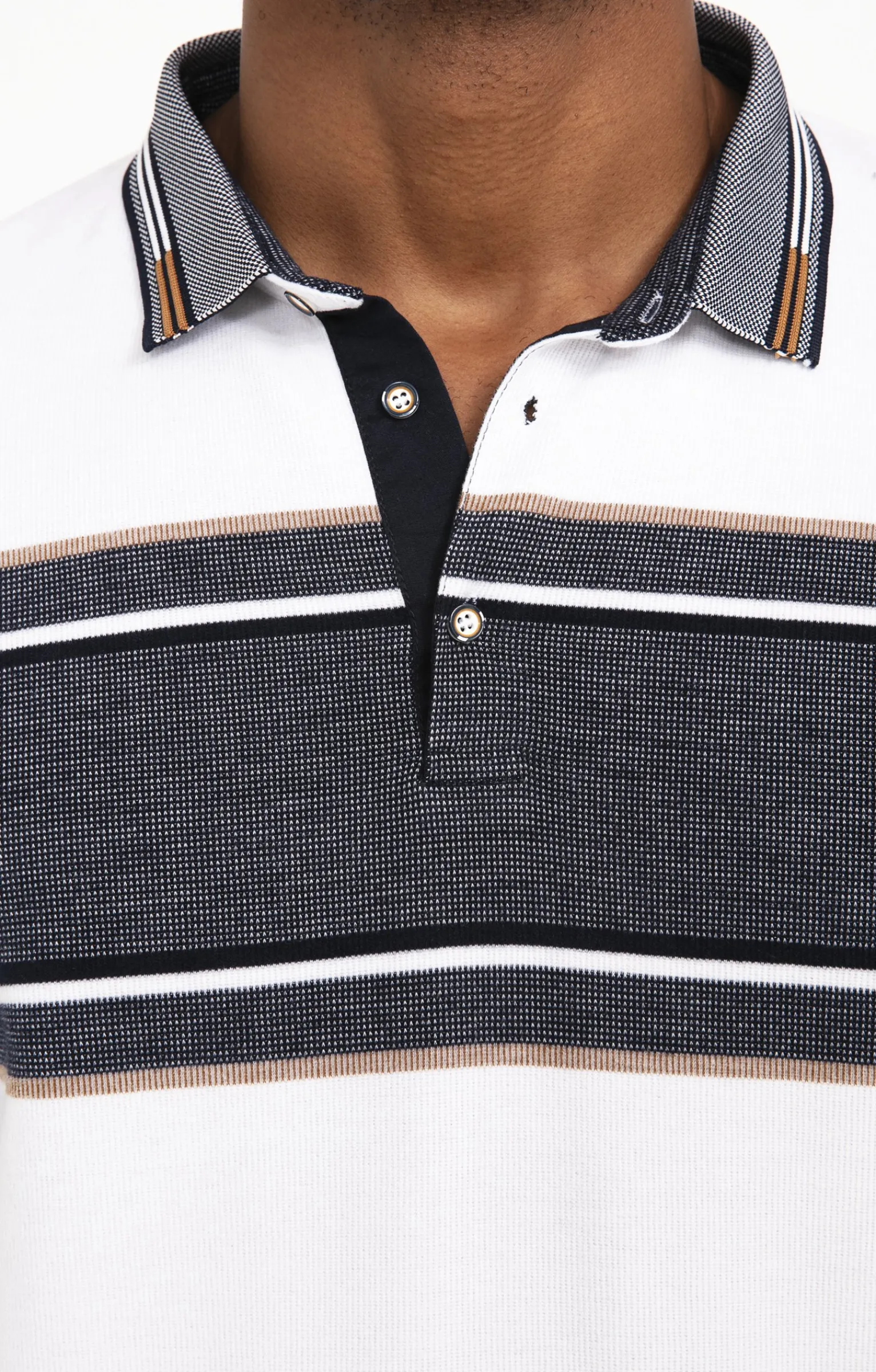 Polos & Tee-shirts<Armand Thiery Polo manches longues Young - Blanc