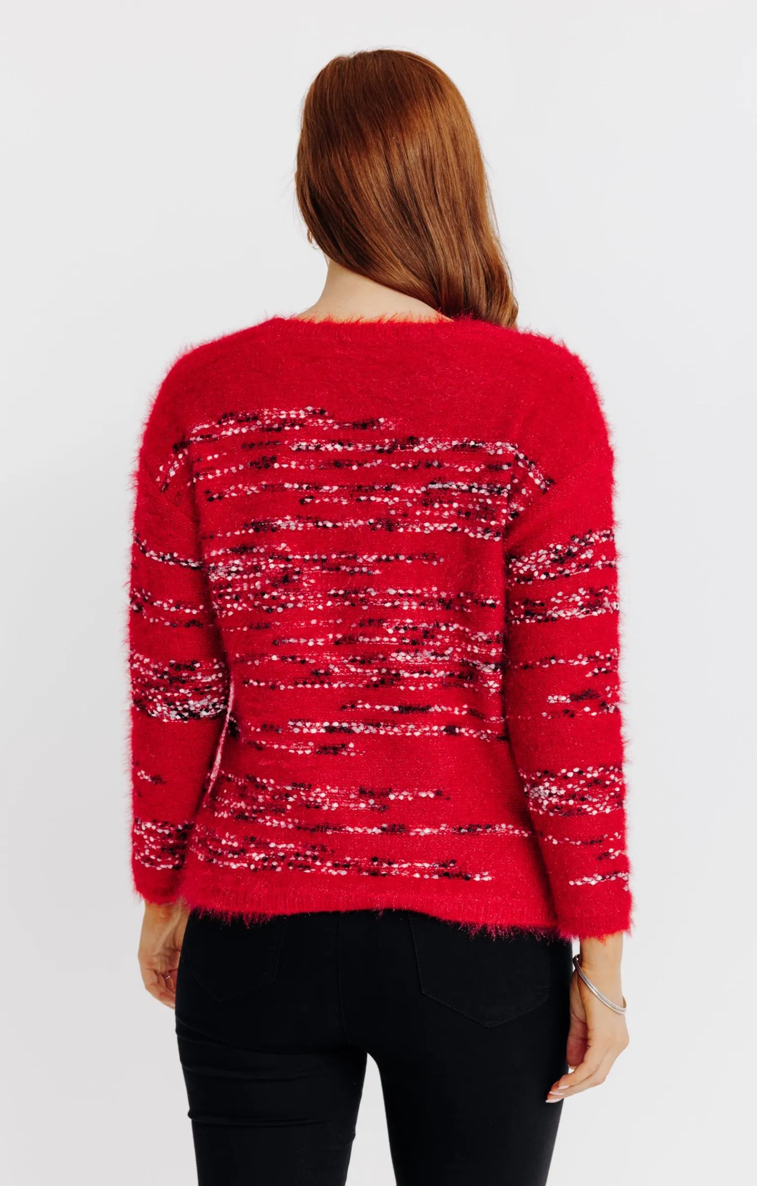 Pulls & Cardigans<Armand Thiery Pull à rayures - Rouge