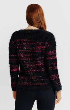 Pulls & Cardigans<Armand Thiery Pull à rayures - Noir