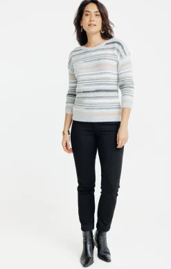 Pulls & Cardigans<Armand Thiery PULL AVEC JEU DE RAYURES - Grismoyen