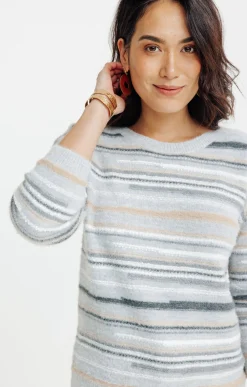 Pulls & Cardigans<Armand Thiery PULL AVEC JEU DE RAYURES - Grismoyen