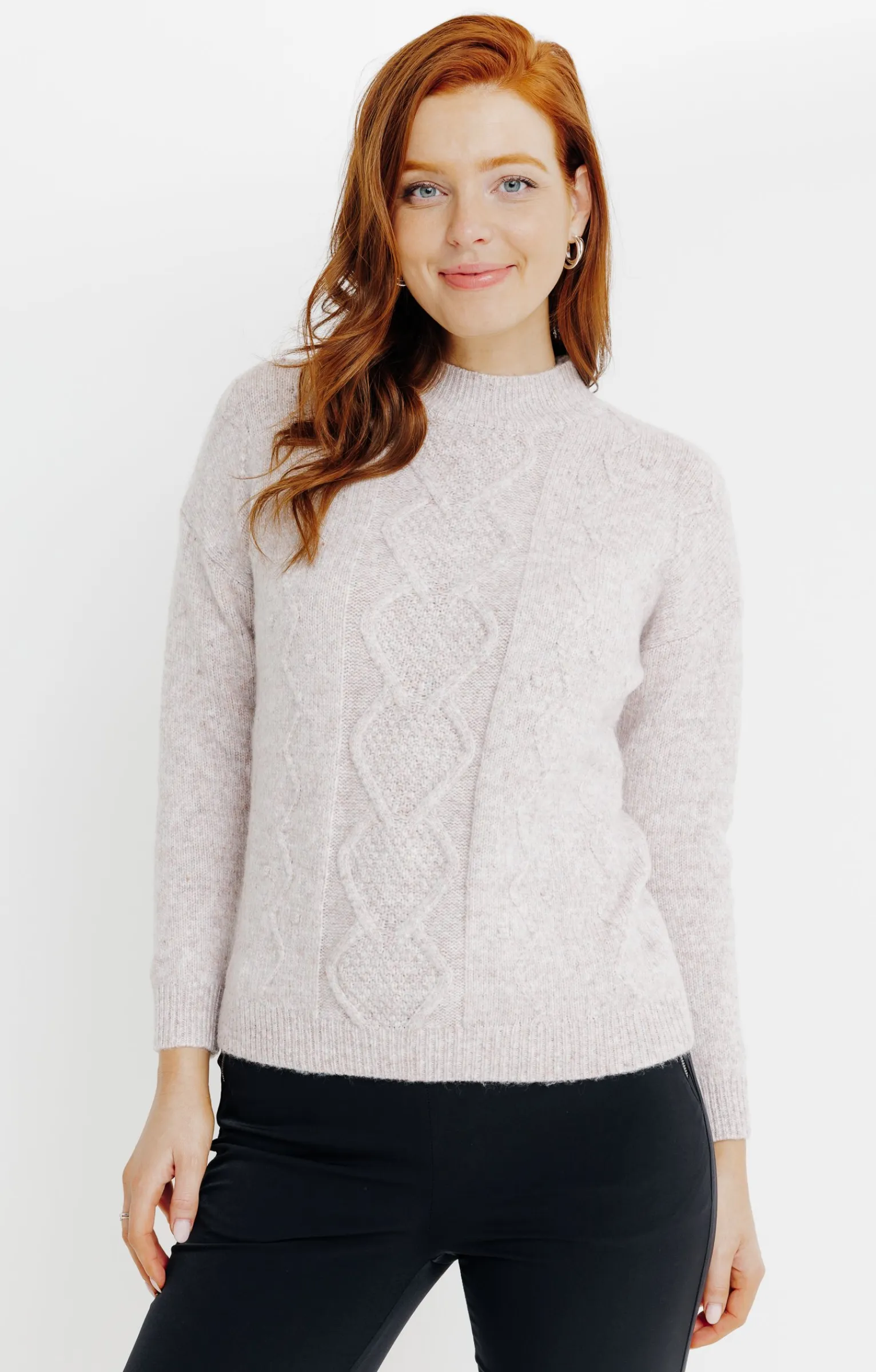 Pulls & Cardigans<Armand Thiery PULL AVEC TORSADES - Corail