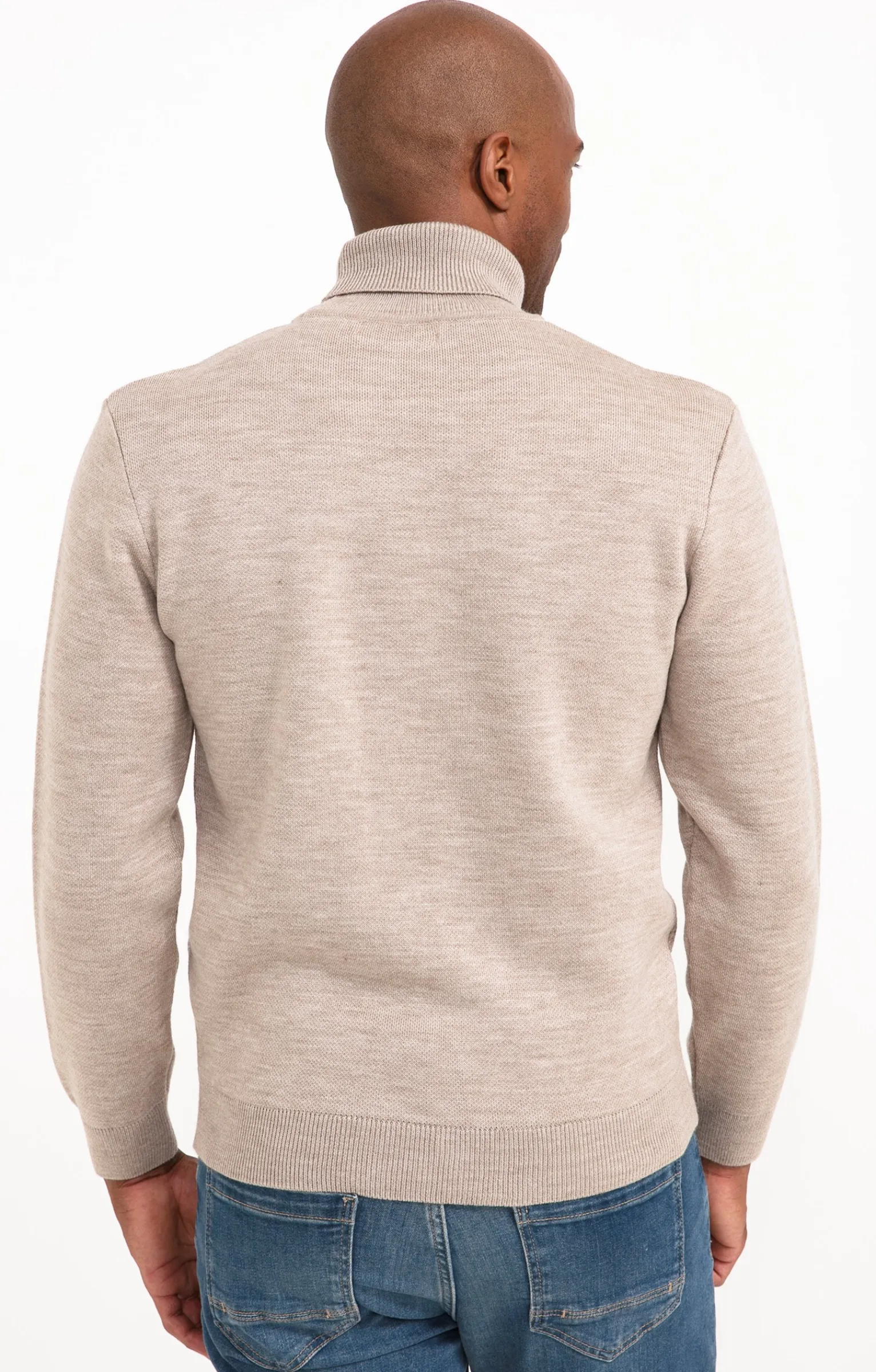 Pulls & Gilets<Armand Thiery Pull col roulé - Beige