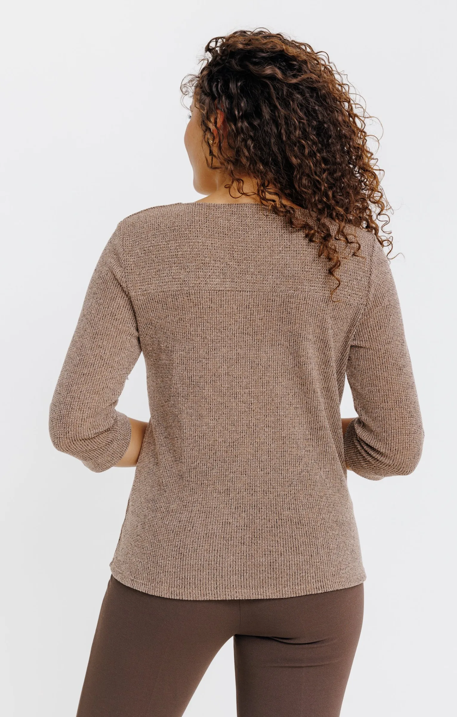 Pulls & Cardigans<Armand Thiery PULL BI MATIERE - Camel