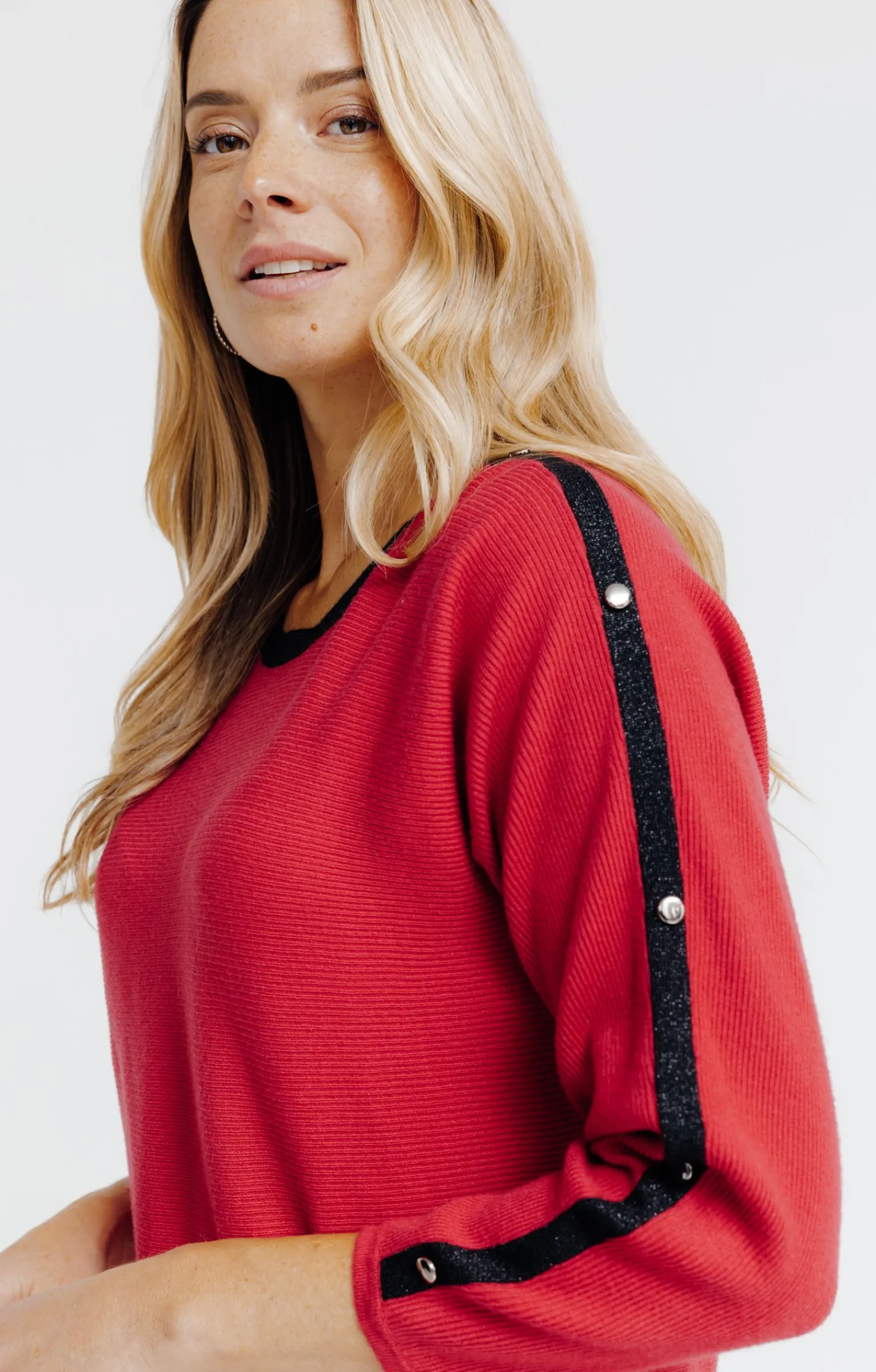 Pulls & Cardigans<Armand Thiery Pull bicolore - Fuchsia