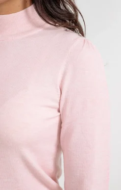 Pulls & Cardigans<Armand Thiery Pull col montant - Rose