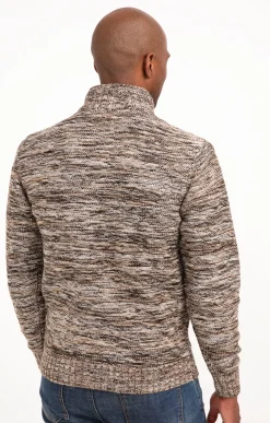 Pulls & Gilets<Armand Thiery Pull col montant torsadé - Camel