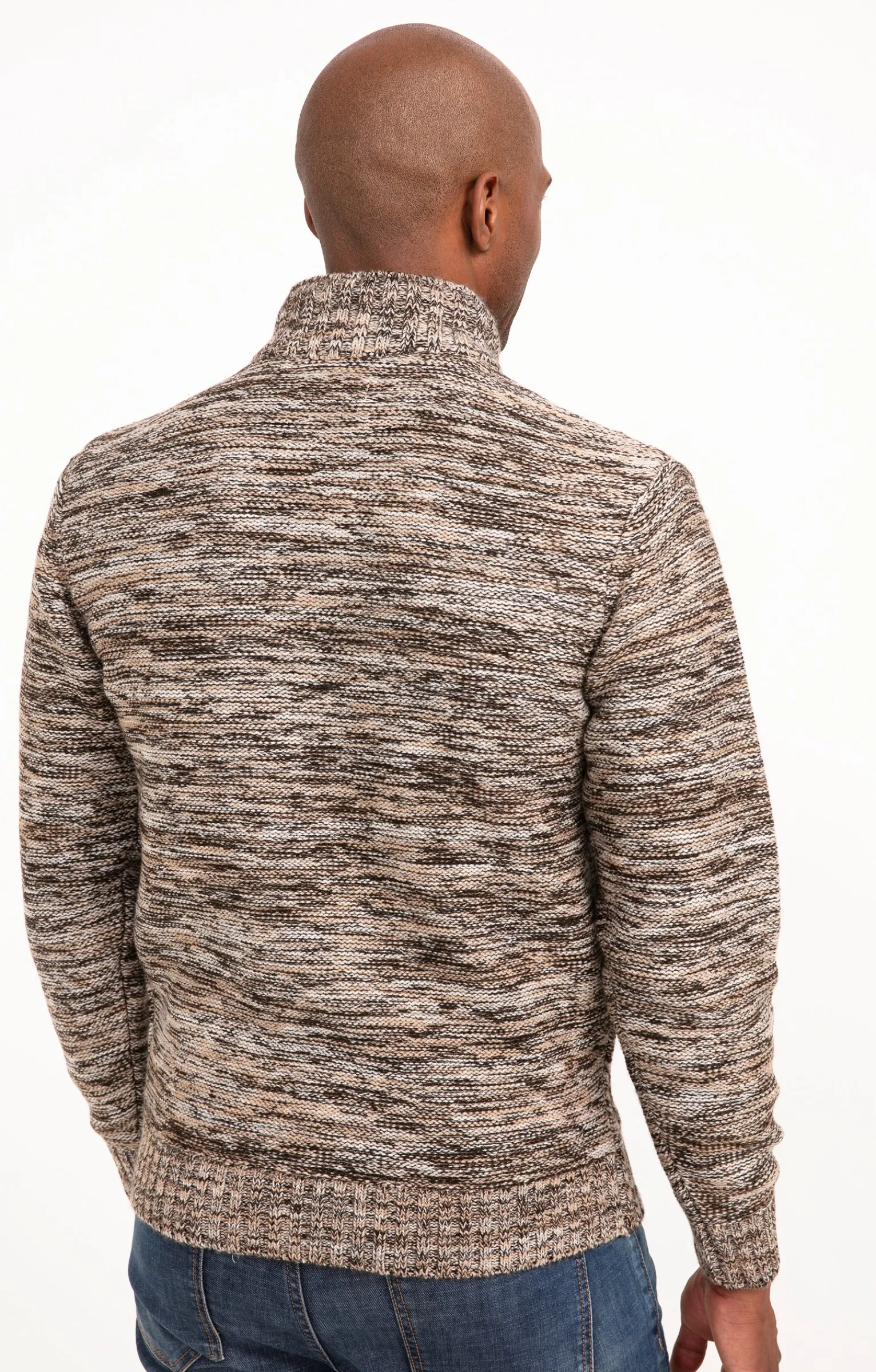 Pulls & Gilets<Armand Thiery Pull col montant torsadé - Camel