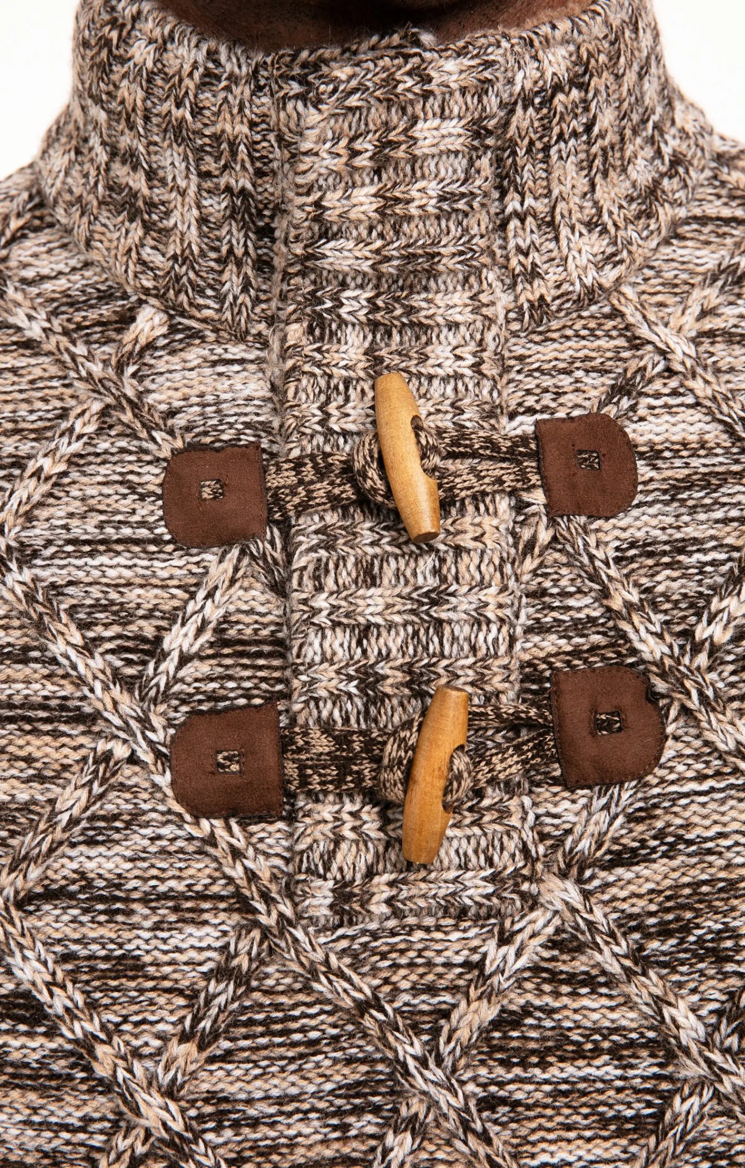 Pulls & Gilets<Armand Thiery Pull col montant torsadé - Camel