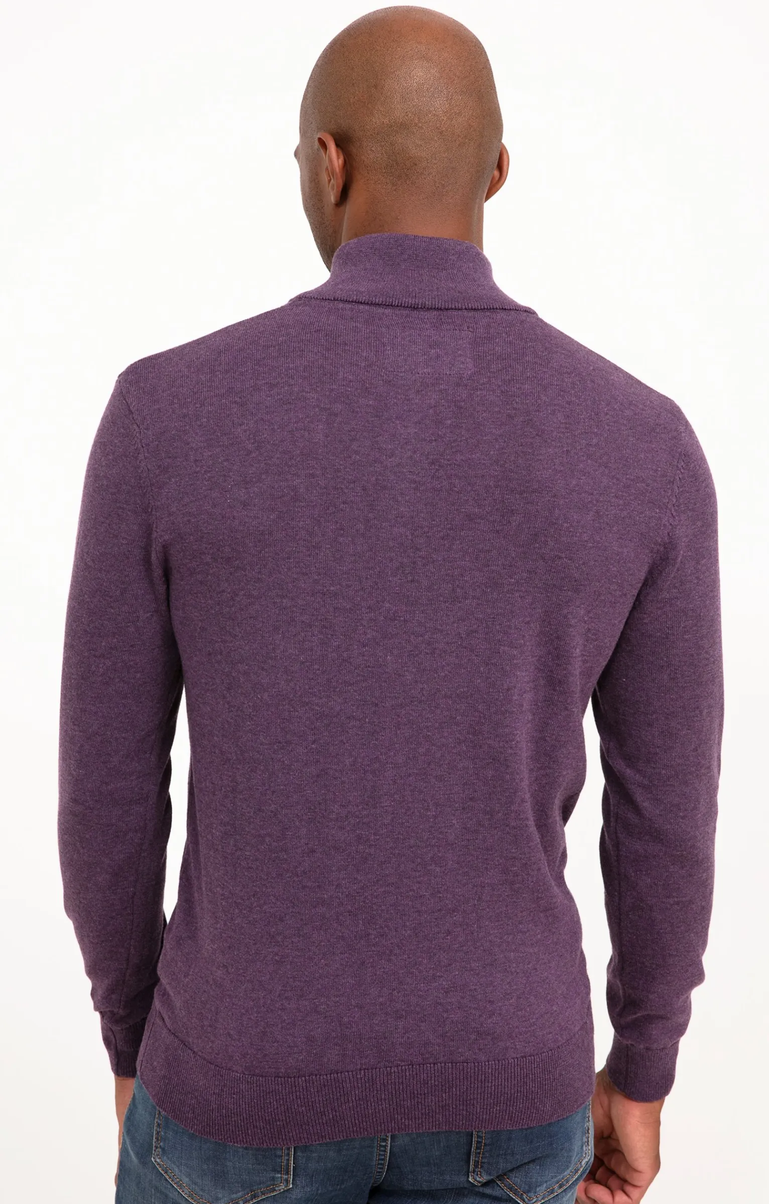 Pulls & Gilets<Armand Thiery Pull col montant zippé - Parme