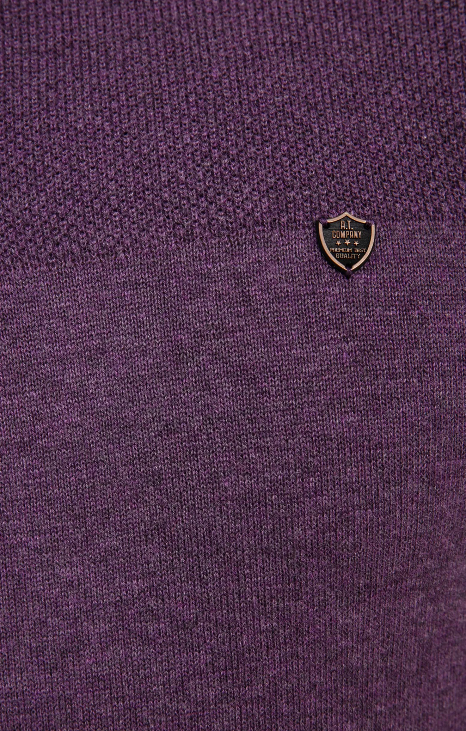 Pulls & Gilets<Armand Thiery Pull col montant zippé - Parme