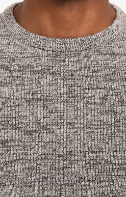 Pulls & Gilets<Armand Thiery Pull col rond côtelé - Grisclair