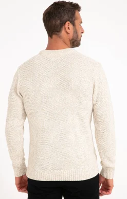 Pulls & Gilets<Armand Thiery Pull col rond ecru - Écru