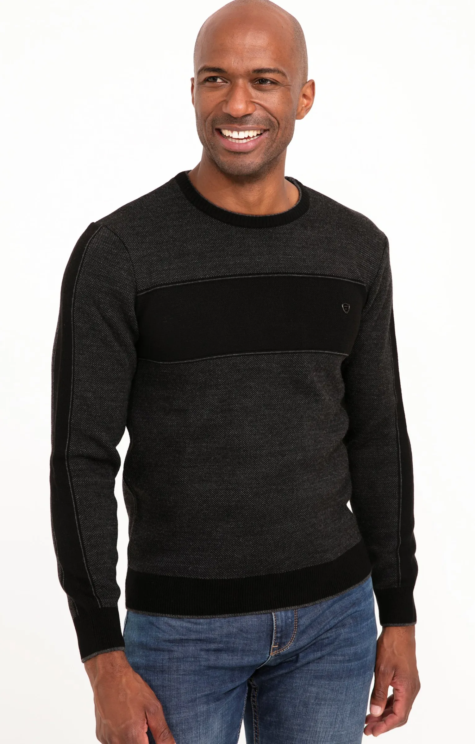 Pulls & Gilets<Armand Thiery Pull col rond - Noir