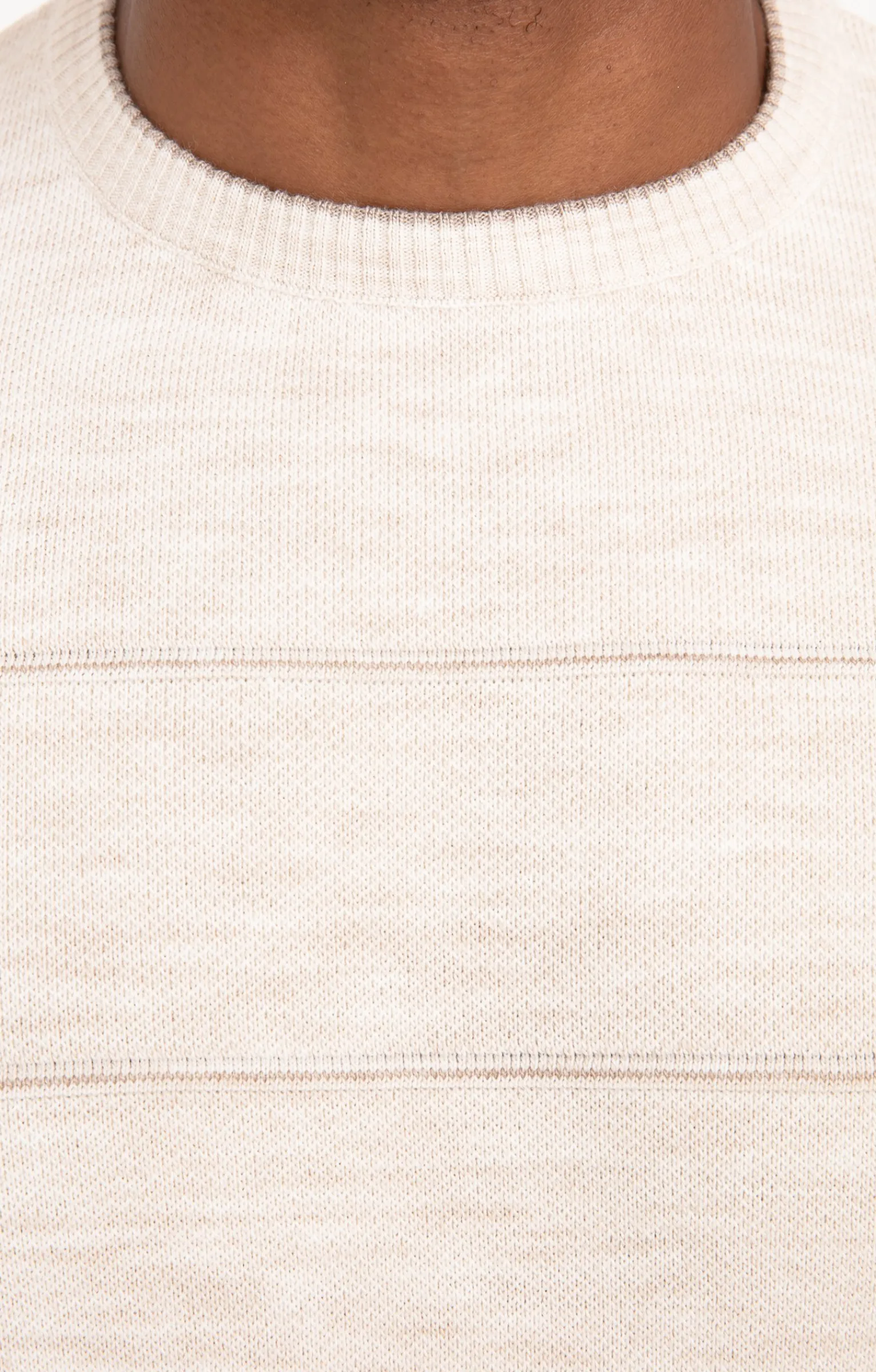 Pulls & Gilets<Armand Thiery Pull col rond uni - Écru