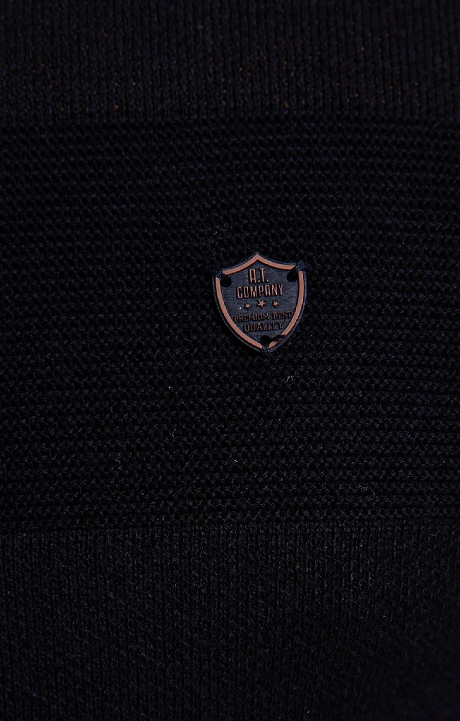 Pulls & Gilets<Armand Thiery Pull col rond uni - Marine