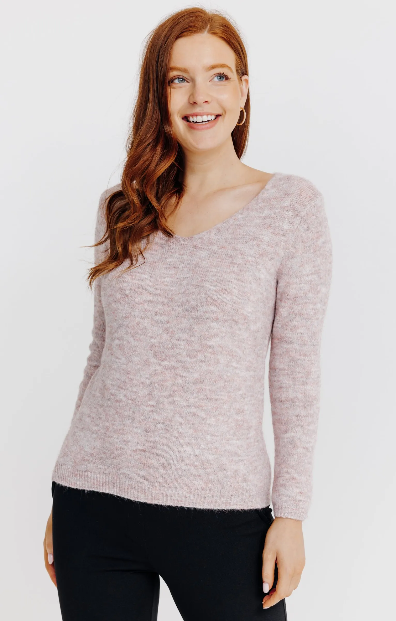 Pulls & Cardigans<Armand Thiery Pull col V - Melon