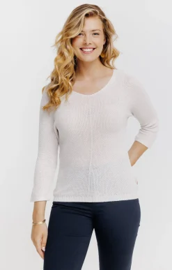 Pulls & Cardigans<Armand Thiery Pull col V - Beige