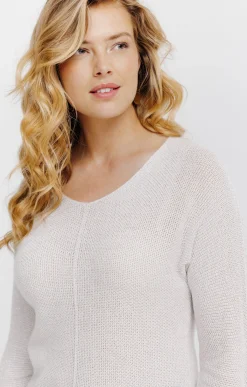 Pulls & Cardigans<Armand Thiery Pull col V - Beige