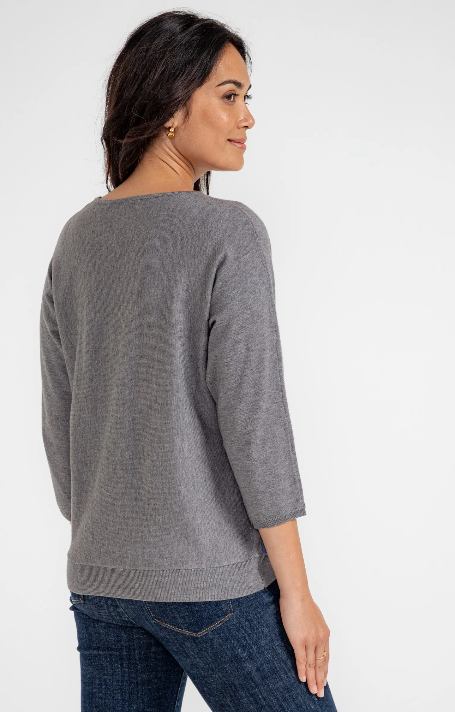 Pulls & Cardigans<Armand Thiery Pull color block - Indigo