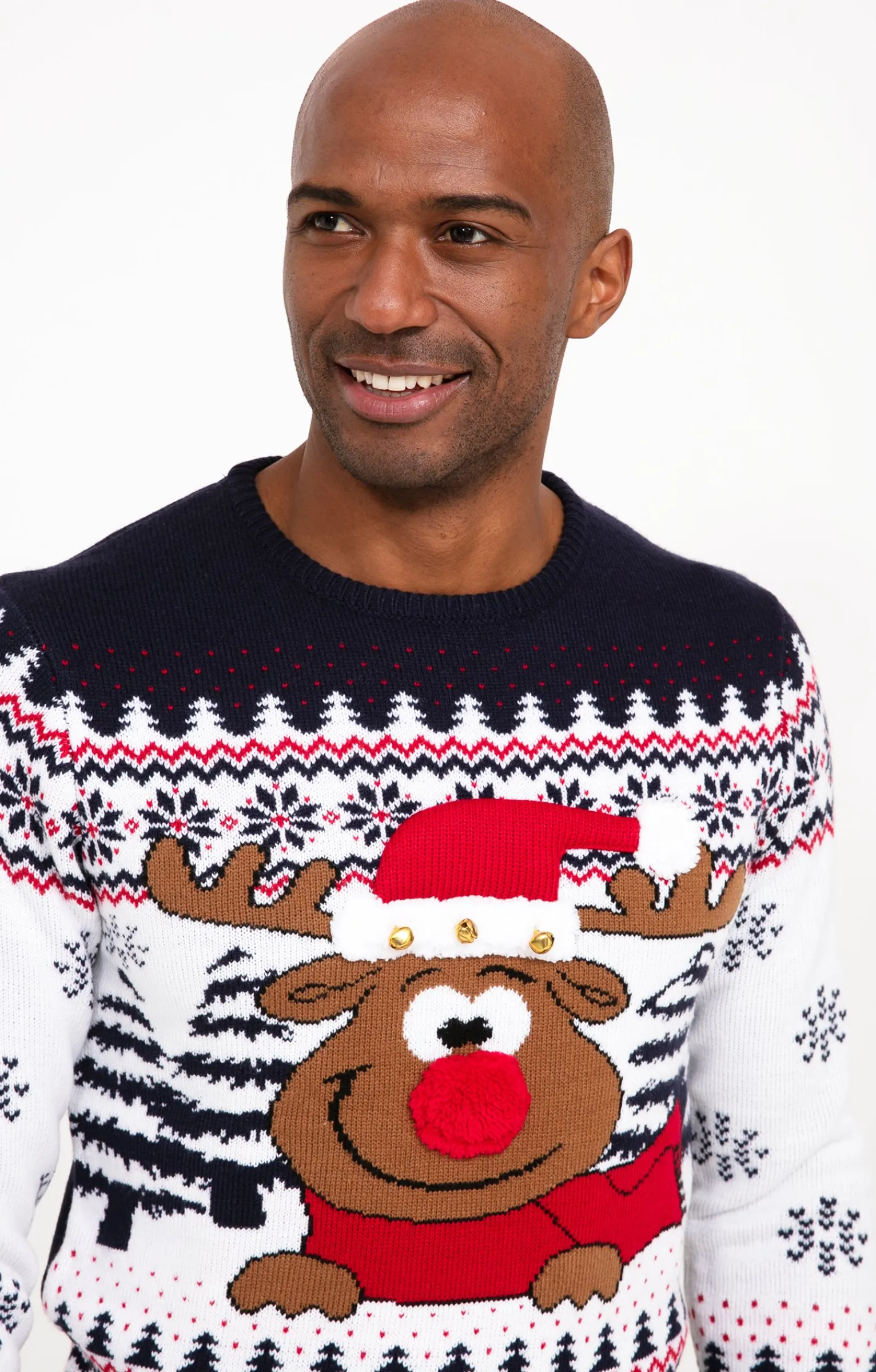 Pulls & Gilets<Armand Thiery Pull de Noël CERF - Marine