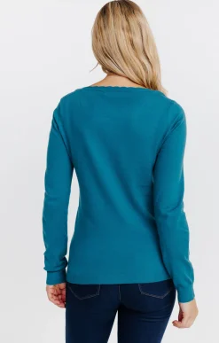 Pulls & Cardigans<Armand Thiery Pull détails festons - Canard