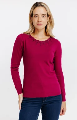 Pulls & Cardigans<Armand Thiery Pull détails festons - Liedevin