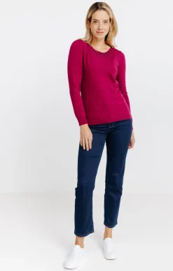 Pulls & Cardigans<Armand Thiery Pull détails festons - Liedevin