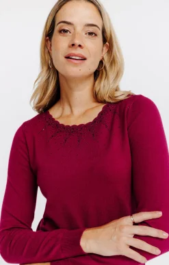 Pulls & Cardigans<Armand Thiery Pull détails festons - Liedevin
