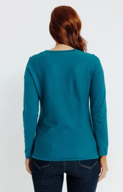 Pulls & Cardigans<Armand Thiery Pull détails lurex - Canard