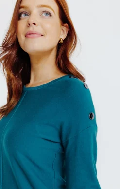 Pulls & Cardigans<Armand Thiery Pull détails lurex - Canard