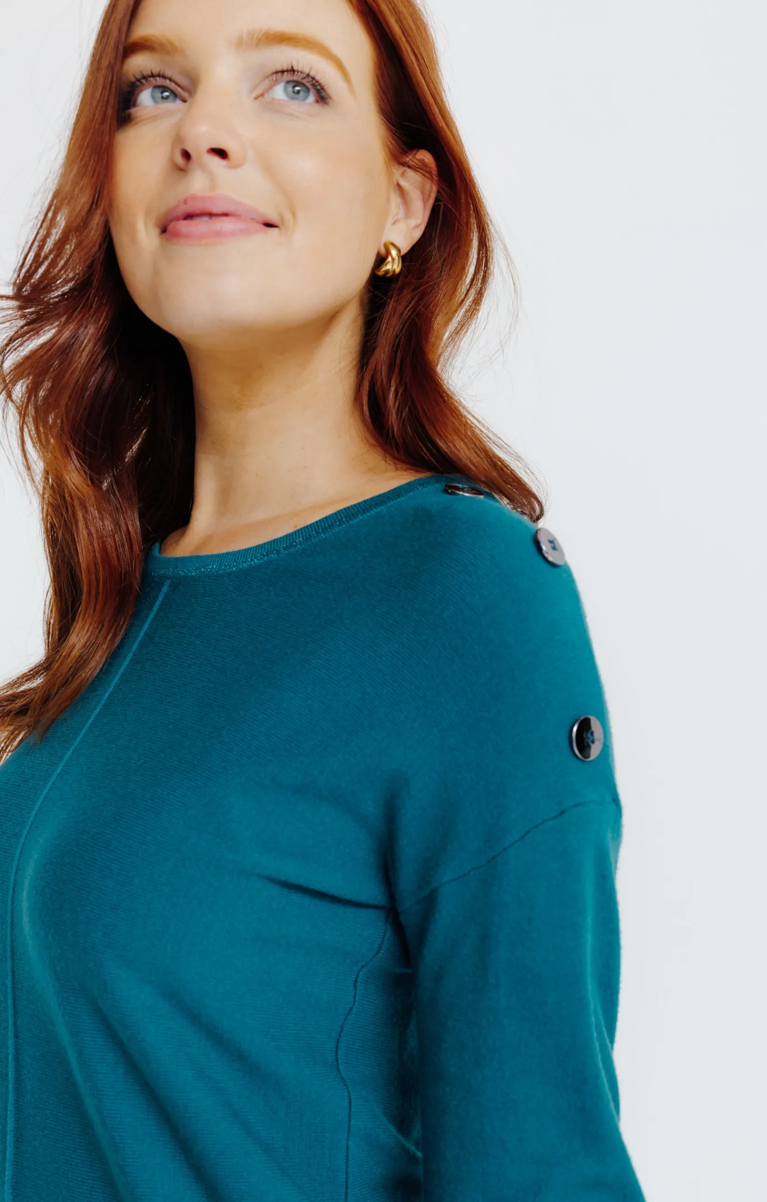 Pulls & Cardigans<Armand Thiery Pull détails lurex - Canard