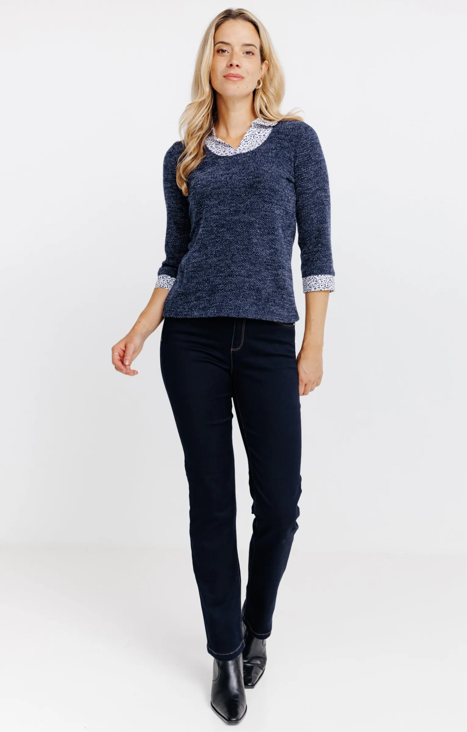 Pulls & Cardigans<Armand Thiery Pull 2-en-1 - Marine