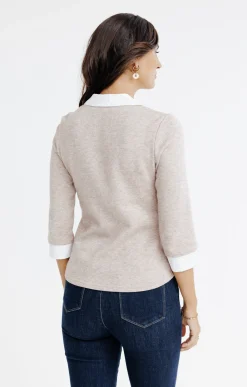Pulls & Cardigans<Armand Thiery Pull 2-en-1 - Taupe