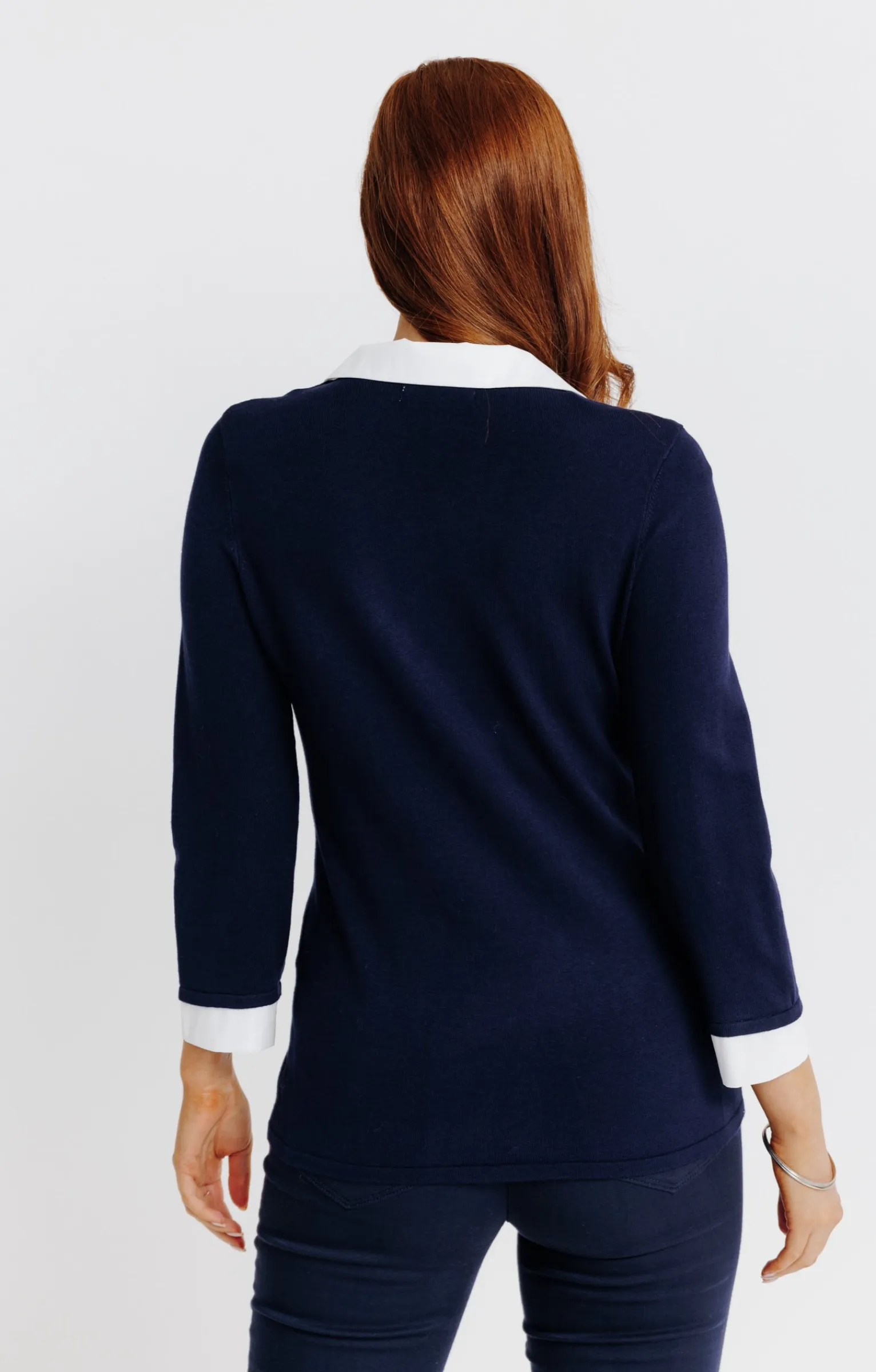 Pulls & Cardigans<Armand Thiery Pull 2-en-1 - Marine