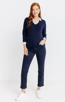 Pulls & Cardigans<Armand Thiery Pull 2-en-1 - Marine