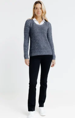 Pulls & Cardigans<Armand Thiery Pull 2-en-1 col chemise - Marine
