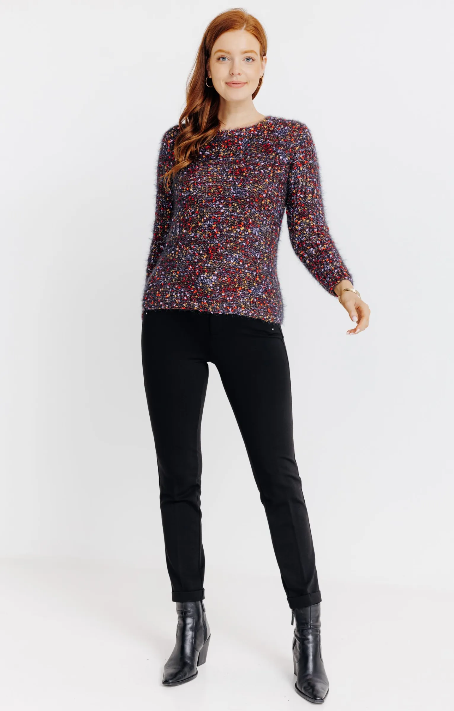 Pulls & Cardigans<Armand Thiery Pull en maille anglaise - Marine