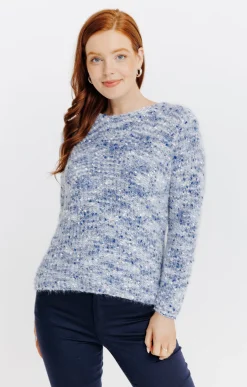 Pulls & Cardigans<Armand Thiery Pull en maille anglaise - Bleuciel