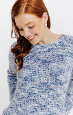 Pulls & Cardigans<Armand Thiery Pull en maille anglaise - Bleuciel