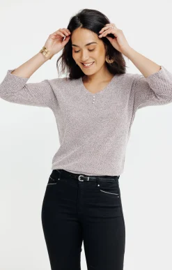 Pulls & Cardigans<Armand Thiery Pull fantaisie - Rose