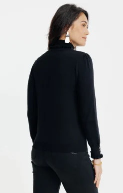 Pulls & Cardigans<Armand Thiery Pull finition froufrou - Noir