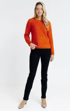 Pulls & Cardigans<Armand Thiery Pull fluffy - Orange