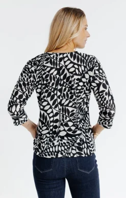Pulls & Cardigans<Armand Thiery PULL IMPRIME ALL OVER - Écru