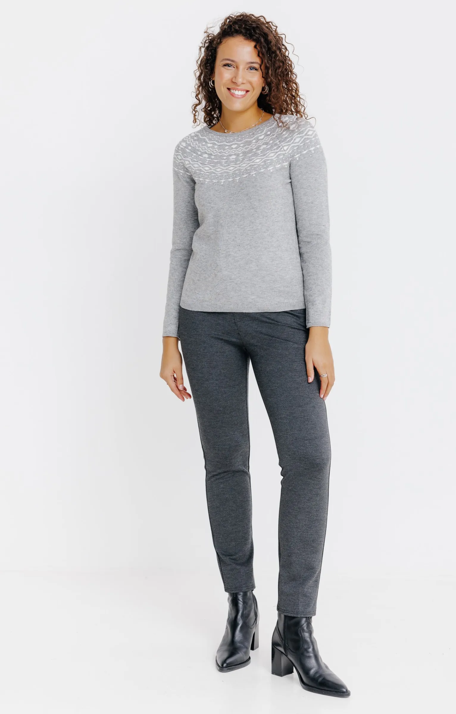 Pulls & Cardigans<Armand Thiery PULL JACQUARD - Grismoyen