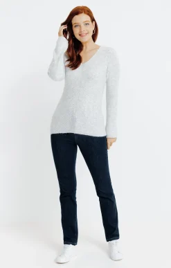 Pulls & Cardigans<Armand Thiery Pull maille anglaise - Argent