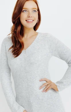 Pulls & Cardigans<Armand Thiery Pull maille anglaise - Argent